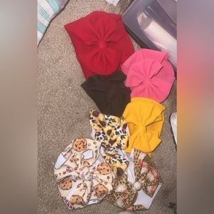 Baby headbands and clip ins